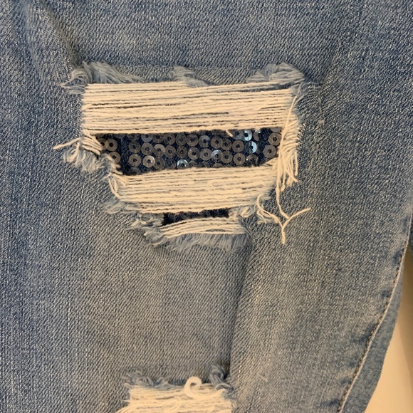 7 for all Mankind Skinny Jeans, Size 24, Medium Blue - Picture 4 of 12